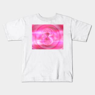 Pink Vortex Copper Kids T-Shirt